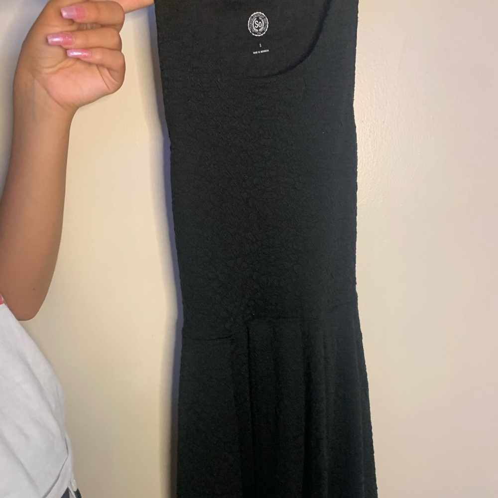 black dress